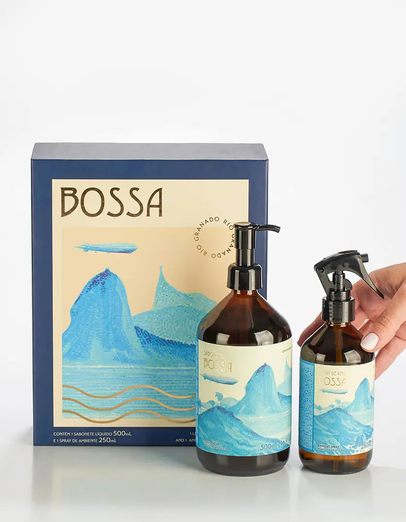 Kit Granado Spray de Ambiente e Sabonete Líquido Bossa