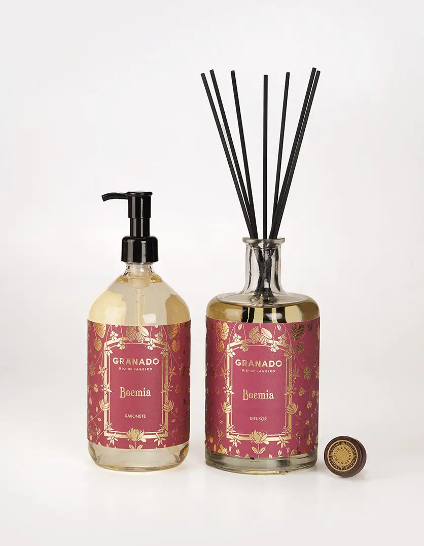 Kit Sabonete Líquido & Difusor de Ambiente Boemia