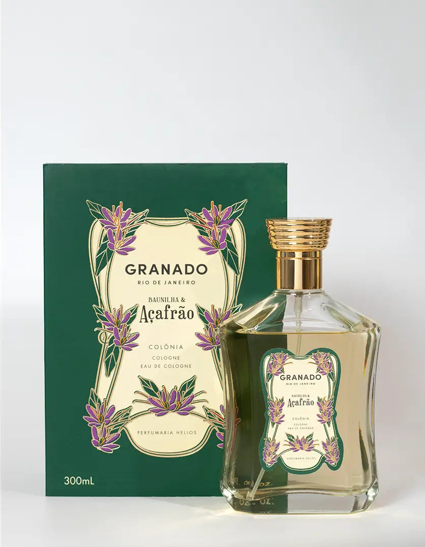 Colônia Baunilha e Açafrão 300ml